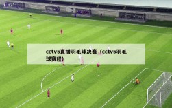 cctv5直播羽毛球决赛（cctv5羽毛球赛程）