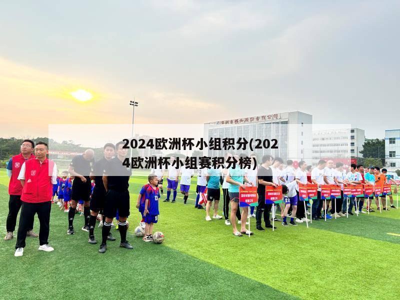 2024欧洲杯小组积分(2024欧洲杯小组赛积分榜)